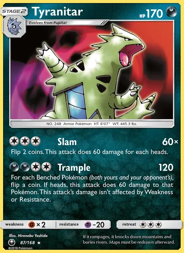 Tyranitar - 87/183 - Celestial Storm