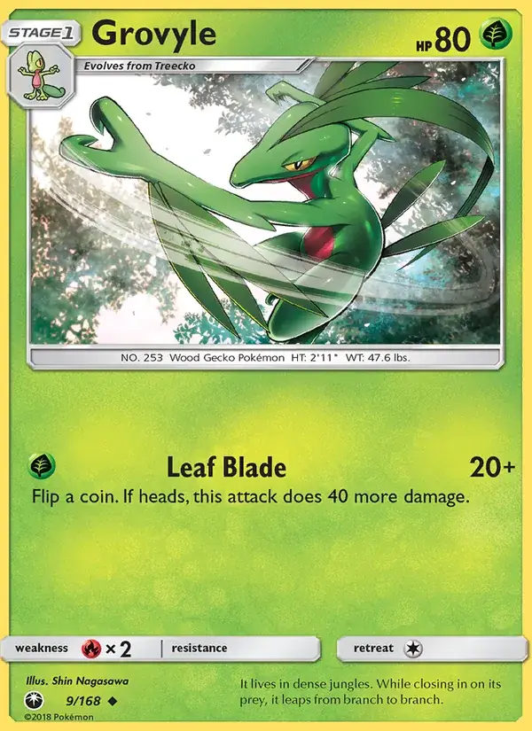 Grovyle - 9/183 - Celestial Storm