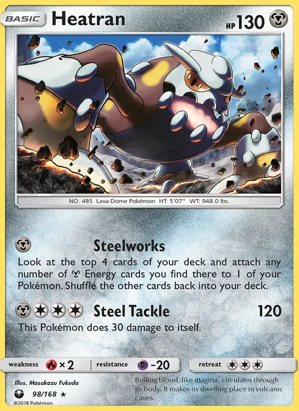 Heatran - 98/183 - Celestial Storm