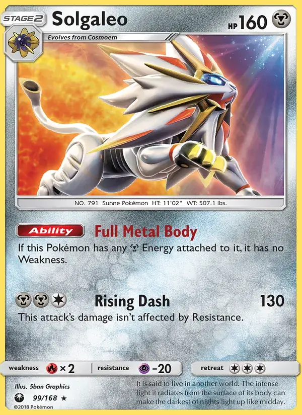 Solgaleo - 99/183 - Celestial Storm