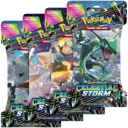 Celestial Storm: Sleeved Booster Pack Art Set