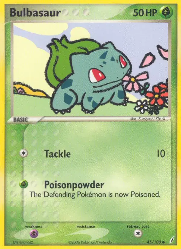 Bulbasaur - 45/100 - Crystal Guardians