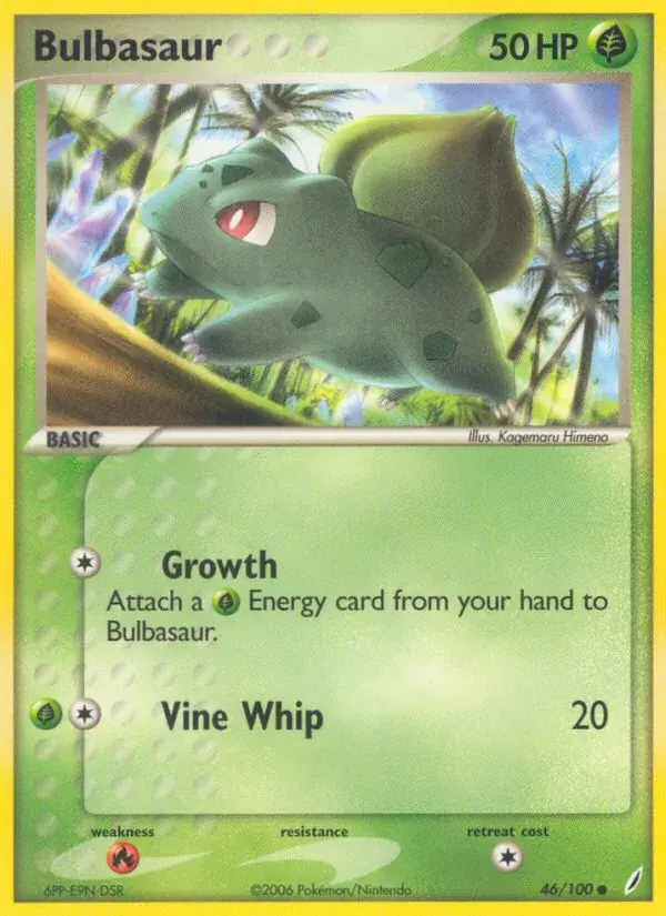 Bulbasaur - 46/100 - Crystal Guardians