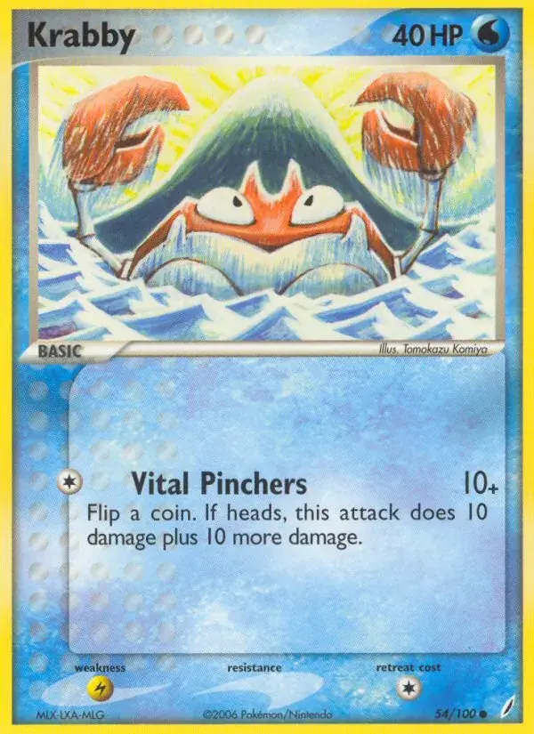 Krabby - 54/100 - Crystal Guardians