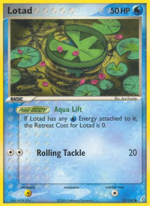 Lotad - 55/100 - Crystal Guardians
