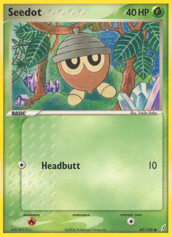 Seedot - 60/100 - Crystal Guardians