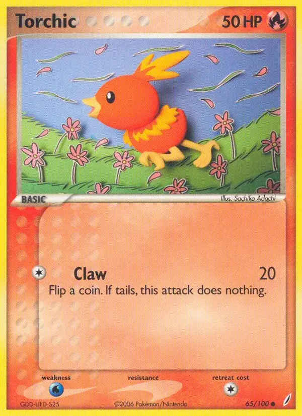 Torchic - 65/100 - Crystal Guardians