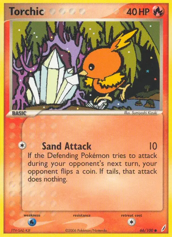 Torchic - 66/100 - Crystal Guardians