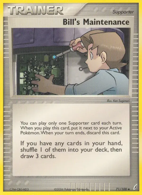 Bill's Maintenance - 71/100 - Crystal Guardians