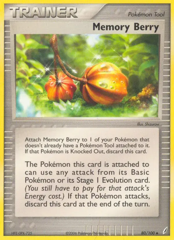 Memory Berry - 80/100 - Crystal Guardians