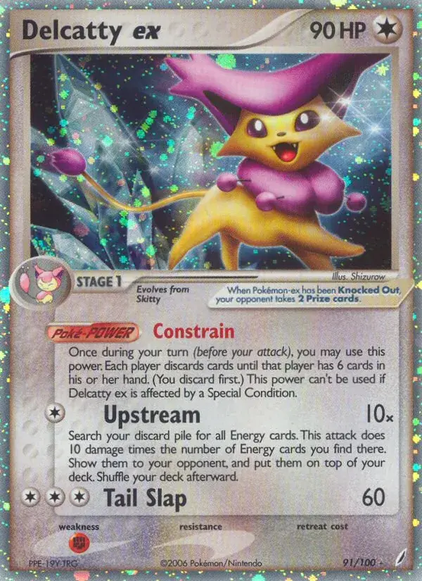 Delcatty ex - 91/100 - Crystal Guardians