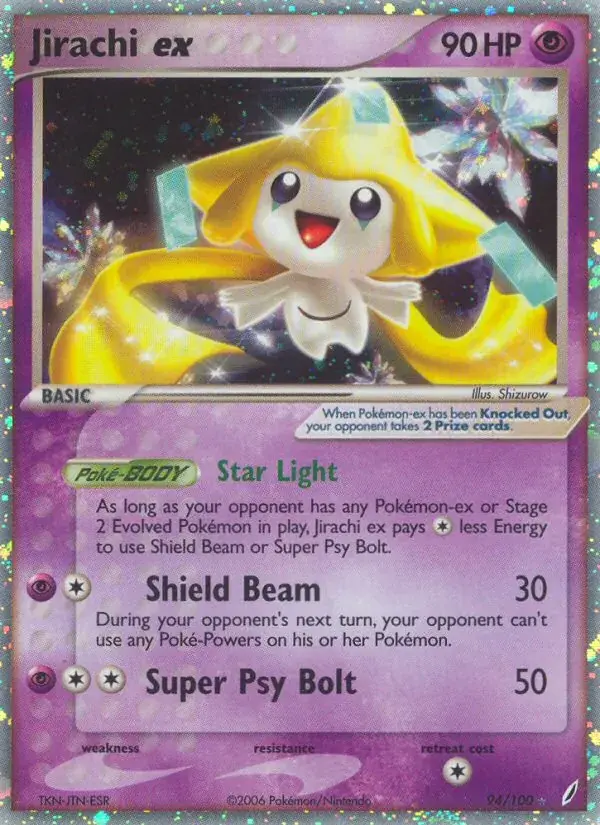 Jirachi ex - 94/100 - Crystal Guardians