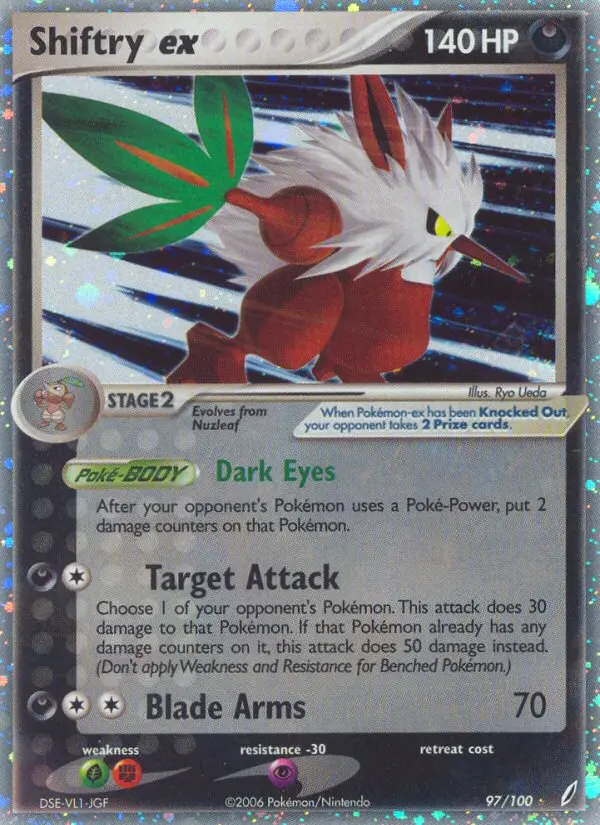 Shiftry ex - 97/100 - Crystal Guardians