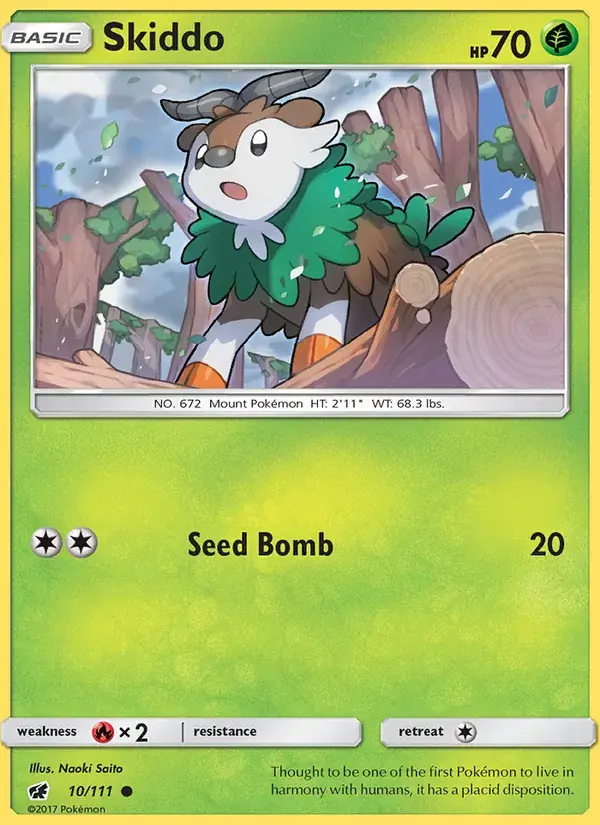 Skiddo - 10/125 - Crimson Invasion