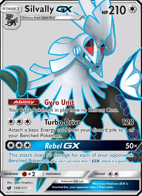Silvally GX - 108/125 - Crimson Invasion