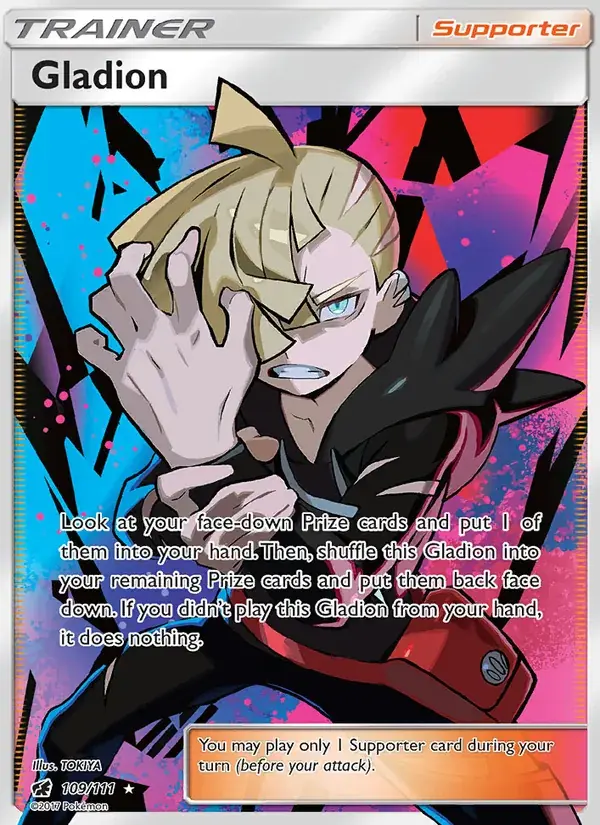 Gladion - 109/125 - Crimson Invasion