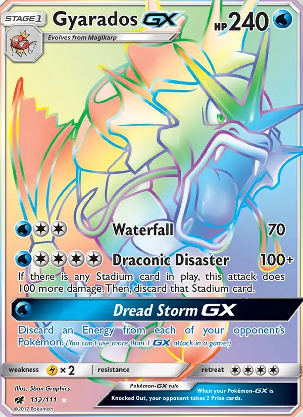 Gyarados GX - 112/125 - Crimson Invasion