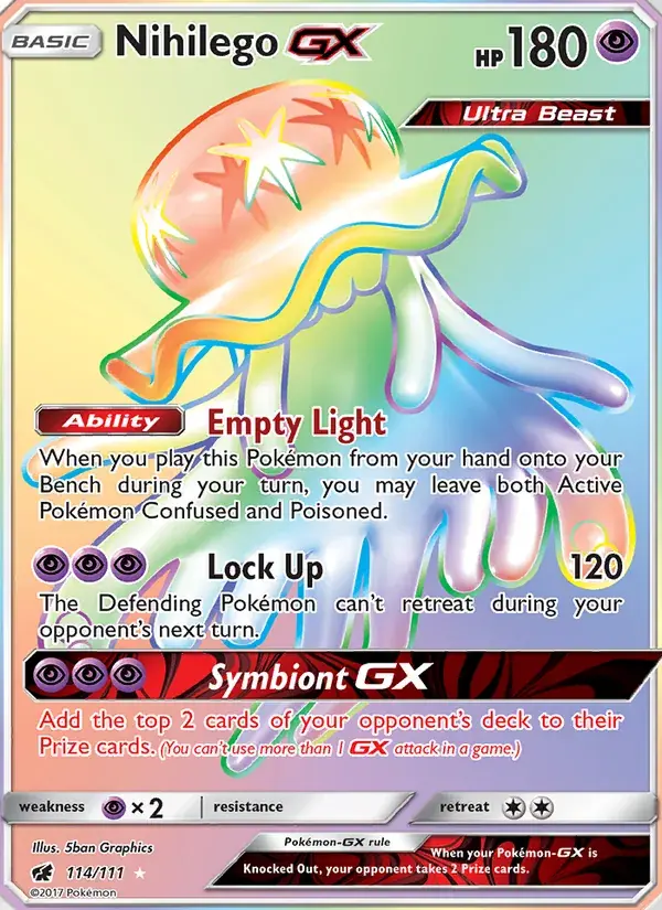 Nihilego GX - 114/125 - Crimson Invasion