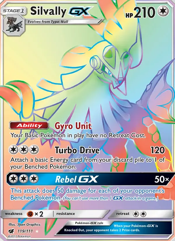 Silvally GX - 119/125 - Crimson Invasion