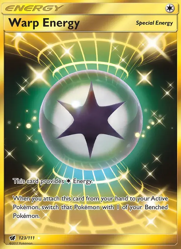 Warp Energy - 123/125 - Crimson Invasion