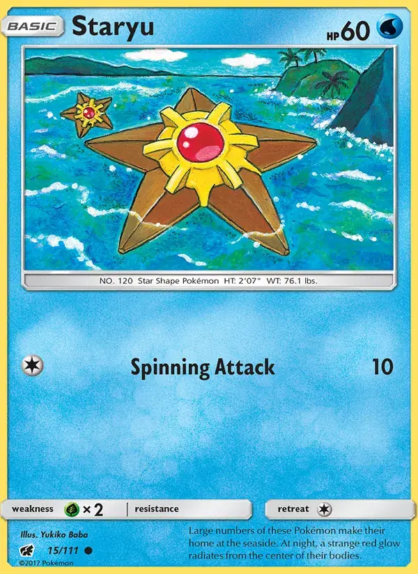 Staryu - 15/125 - Crimson Invasion