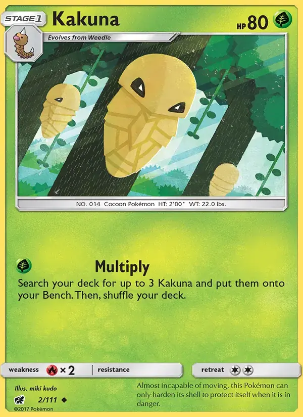 Kakuna - 2/125 - Crimson Invasion