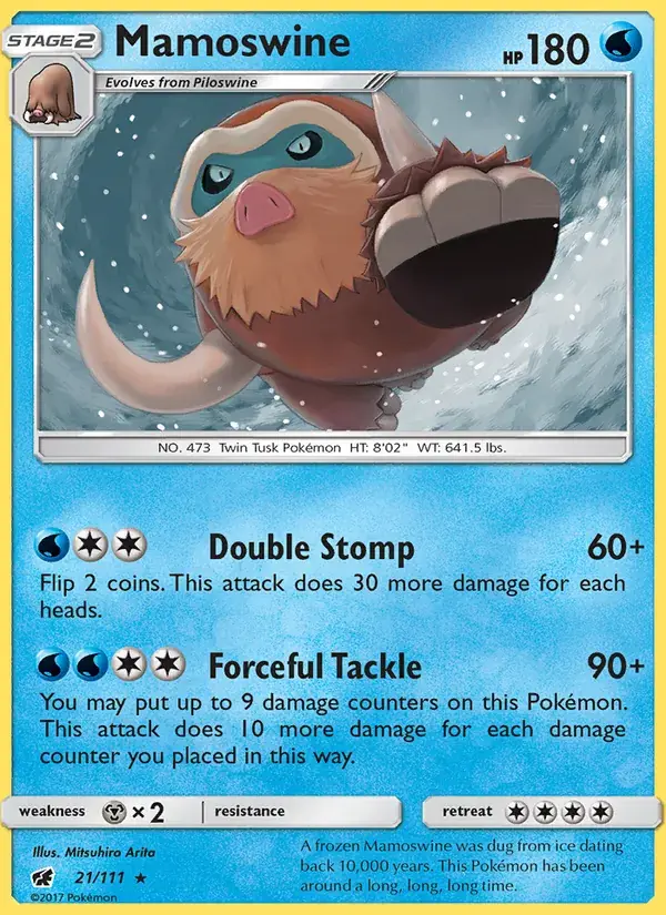 Mamoswine - 21/125 - Crimson Invasion