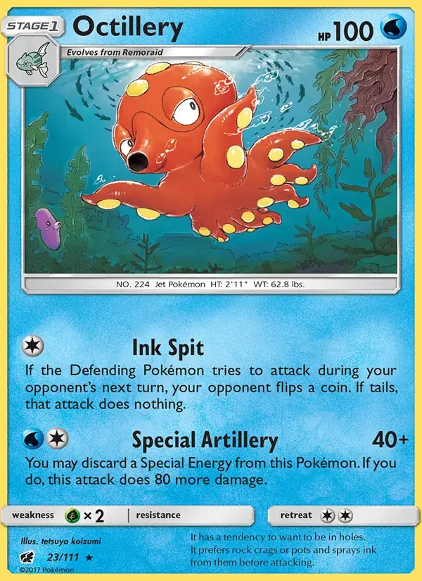 Octillery - 23/125 - Crimson Invasion