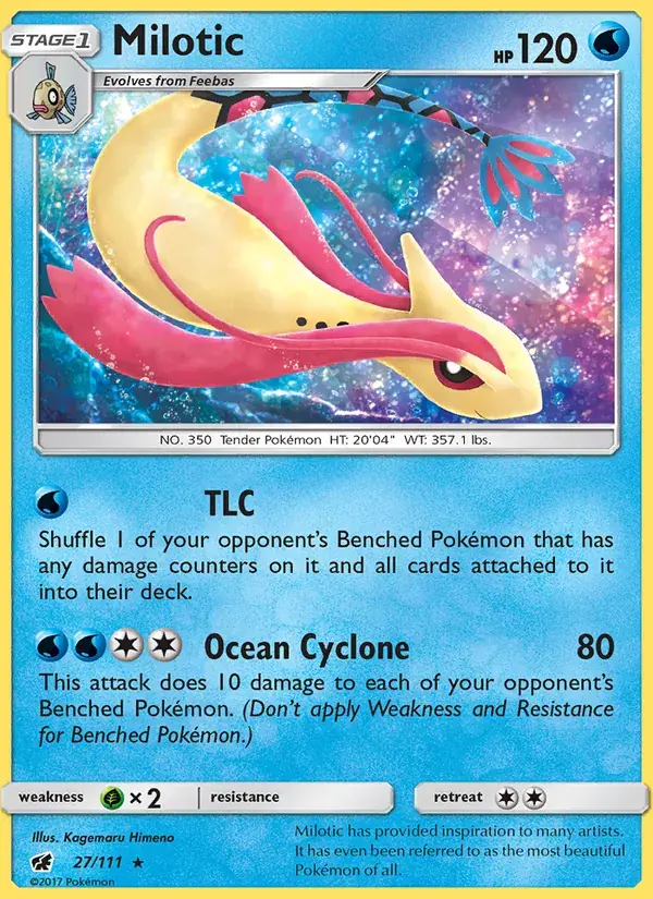 Milotic - 27/125 - Crimson Invasion