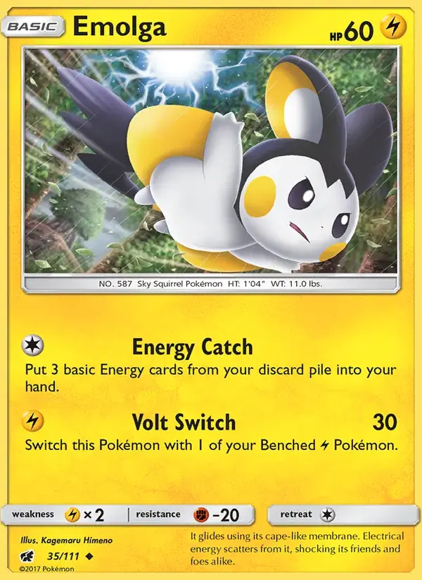 Emolga - 35/125 - Crimson Invasion