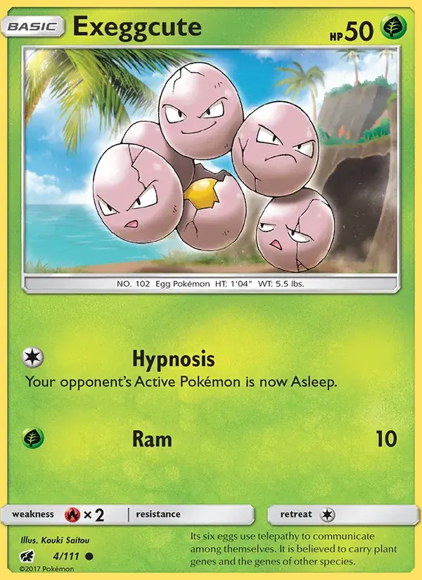 Exeggcute - 4/125 - Crimson Invasion