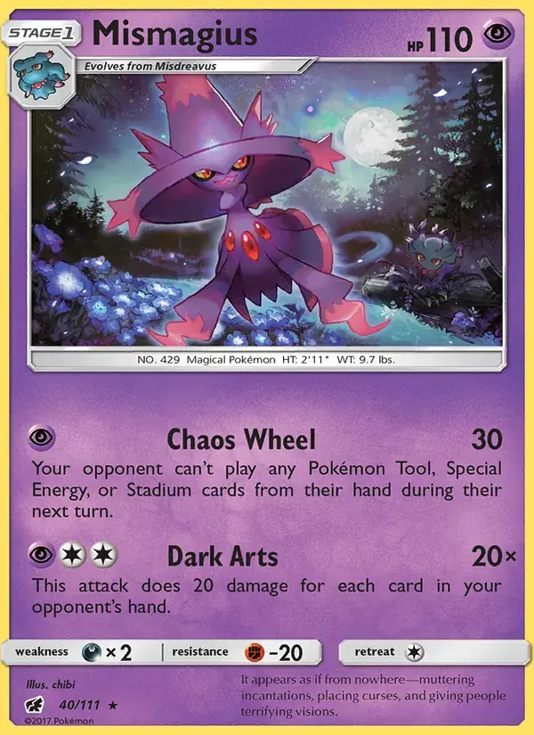 Mismagius - 40/125 - Crimson Invasion