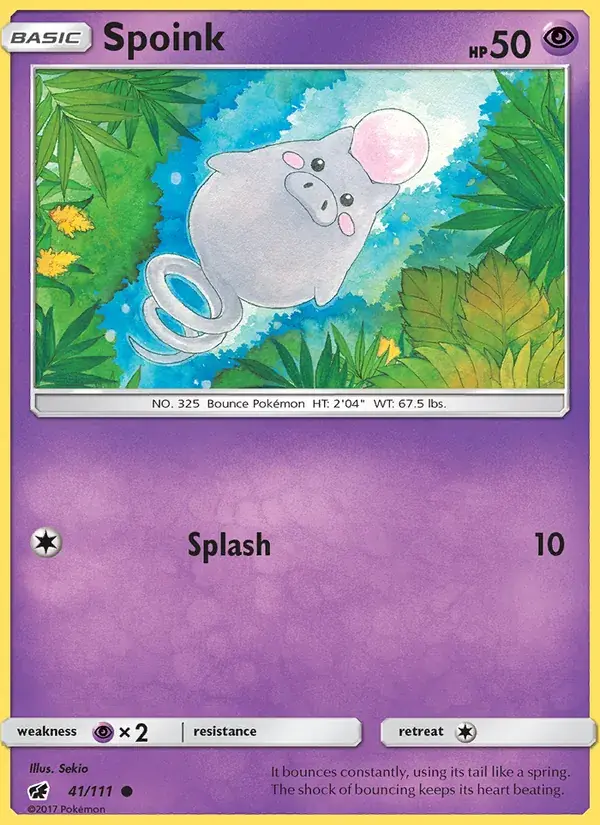 Spoink - 41/125 - Crimson Invasion