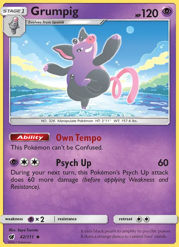 Grumpig - 42/125 - Crimson Invasion