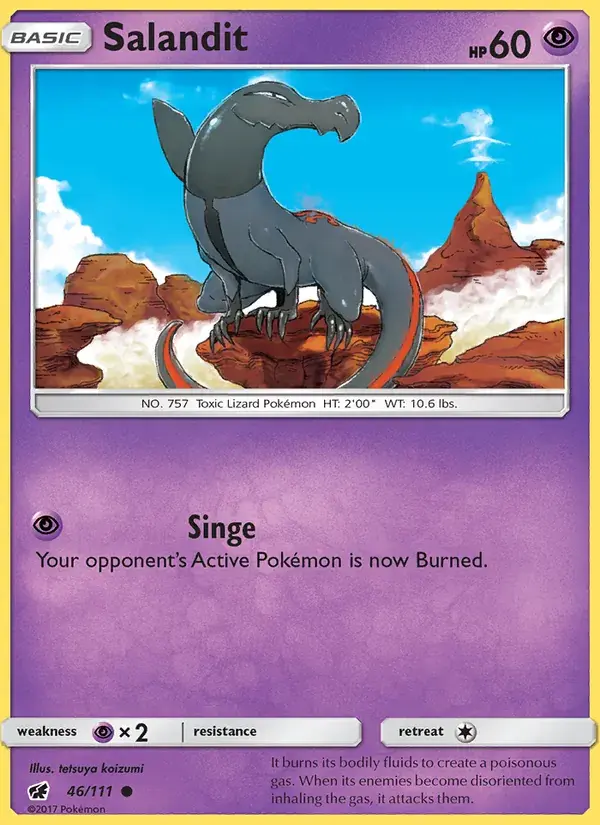 Salandit - 46/125 - Crimson Invasion