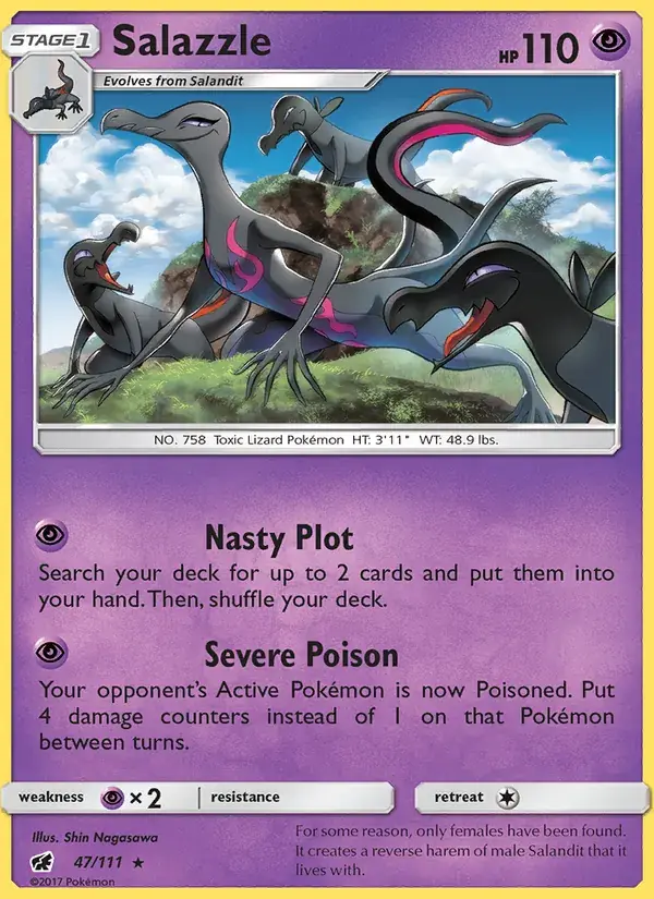 Salazzle - 47/125 - Crimson Invasion