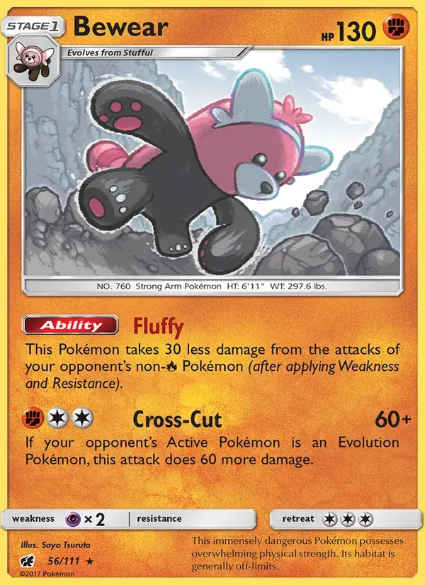 Bewear - 56/125 - Crimson Invasion
