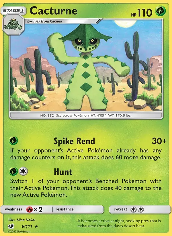 Cacturne - 6/125 - Crimson Invasion