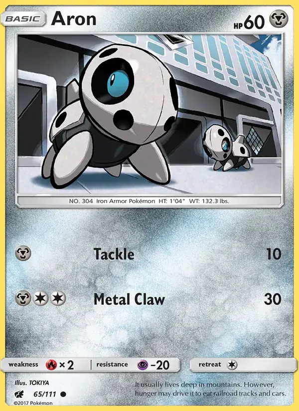 Aron - 65/125 - Crimson Invasion