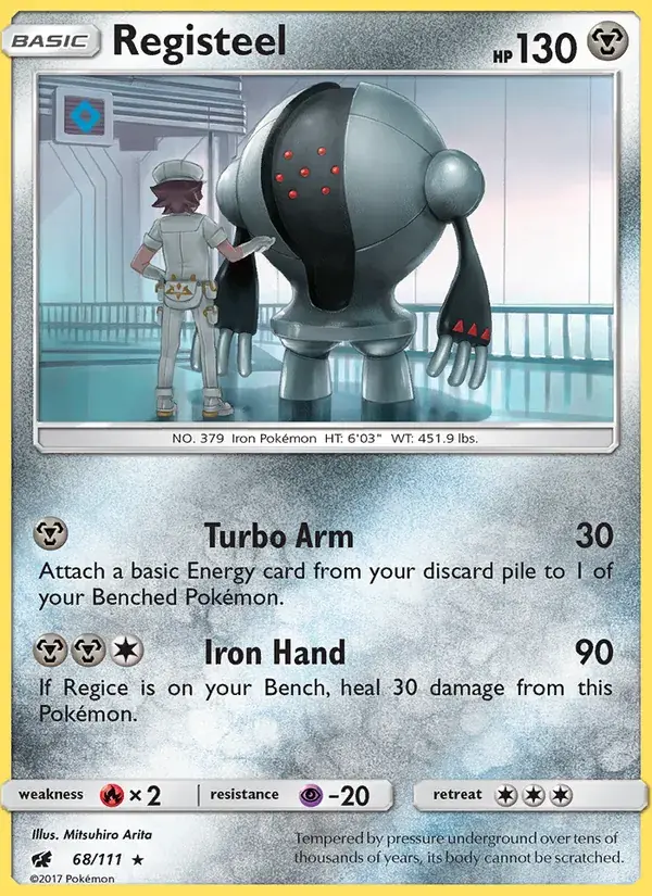 Registeel - 68/125 - Crimson Invasion