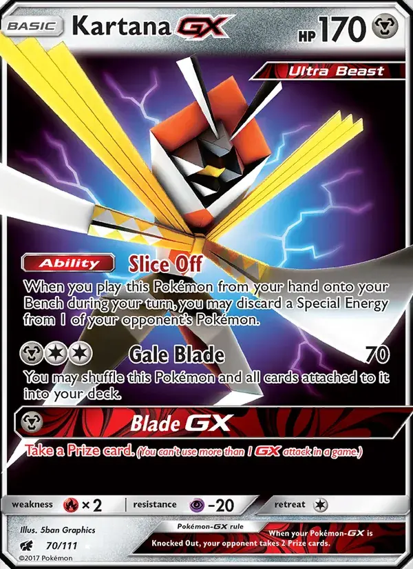 Kartana GX - 70/125 - Crimson Invasion