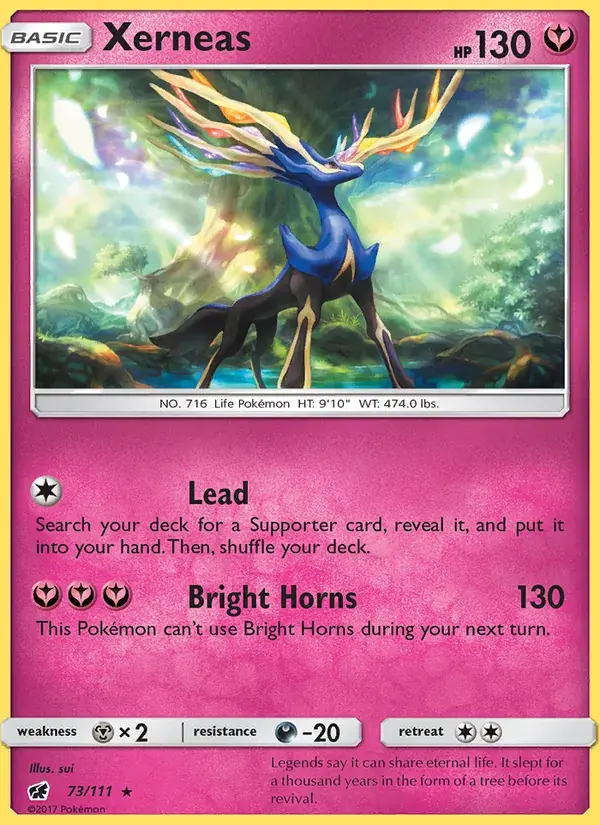 Xerneas - 73/125 - Crimson Invasion