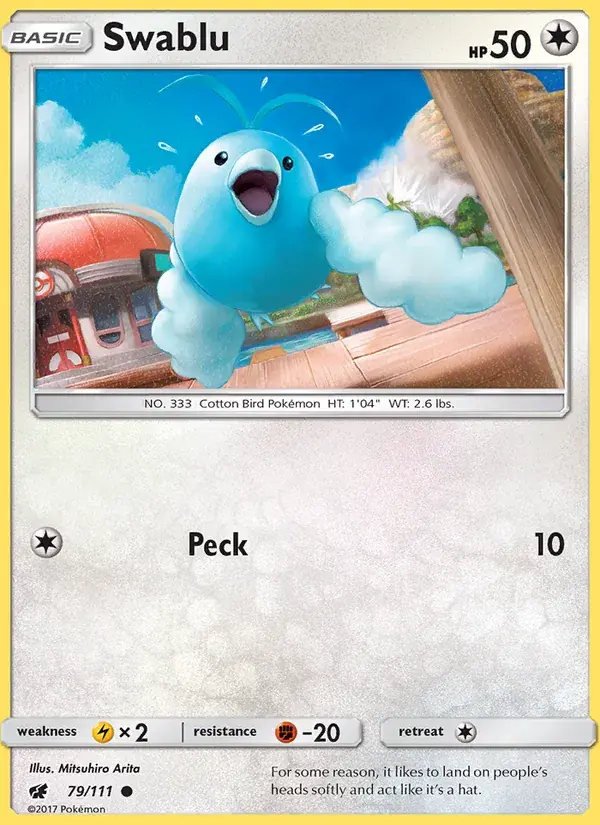 Swablu - 79/125 - Crimson Invasion