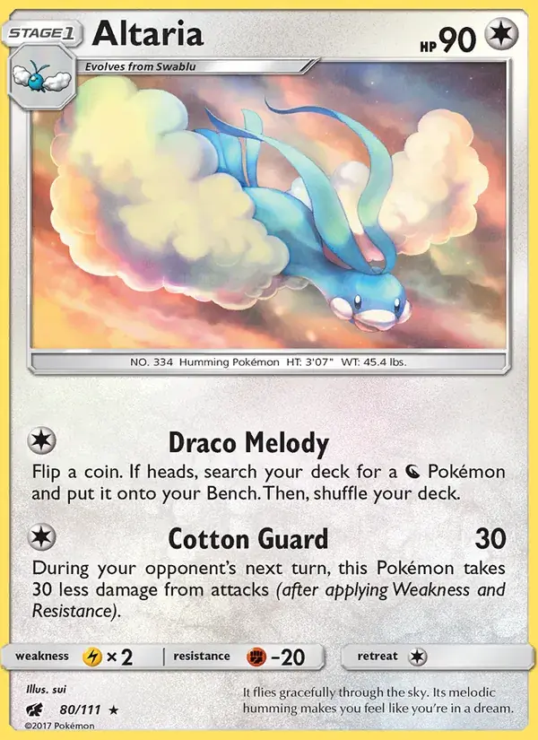 Altaria - 80/125 - Crimson Invasion