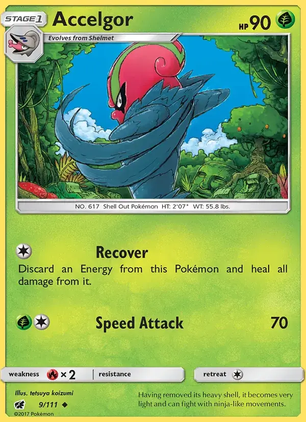 Accelgor - 9/125 - Crimson Invasion