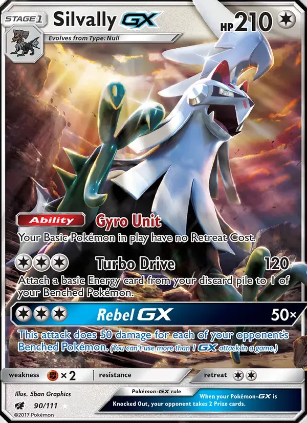 Silvally GX - 90/125 - Crimson Invasion