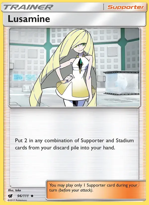 Lusamine - 96/125 - Crimson Invasion