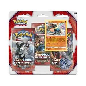 Crimson Invasion: Lucario 3-Pack Blister