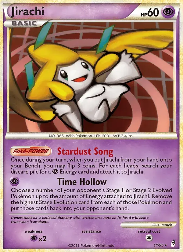Jirachi - 11/106 - L'appel des Légendes