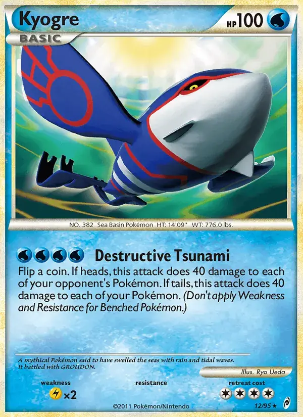 Kyogre - 12/106 - L'appel des Légendes
